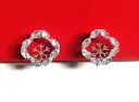 Snowflake Sparkle Stud Earrings ❄️✨ 
