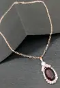Royal Oval Pendant Necklace