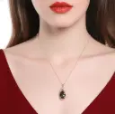 Royal Oval Pendant Necklace