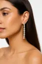 Dazzling Crystal Cascade Drop Earrings ✨
