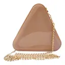 Triangular Hard-Shell Crossbody Bag with Chain Strap 🔼🔗