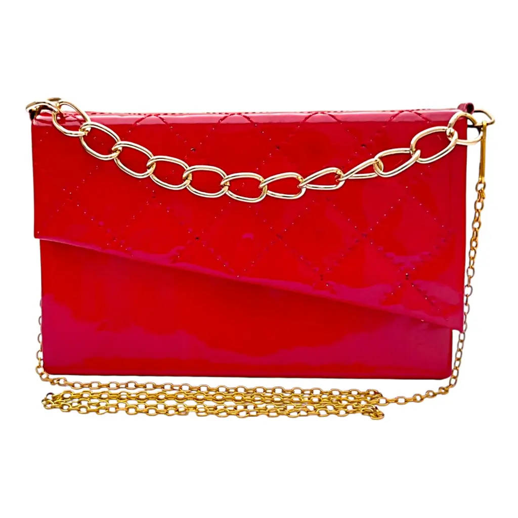 Golden Chain Accent Crossbody Bag ✨🔗