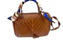Fashion Handbag with Scarf Accent 👜