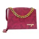 Textured Top-Handle Handbag with Metallic Accent 👜