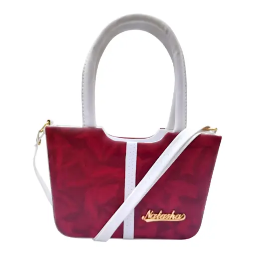 Natasha" Branded Dual-Strap Handbag 👜