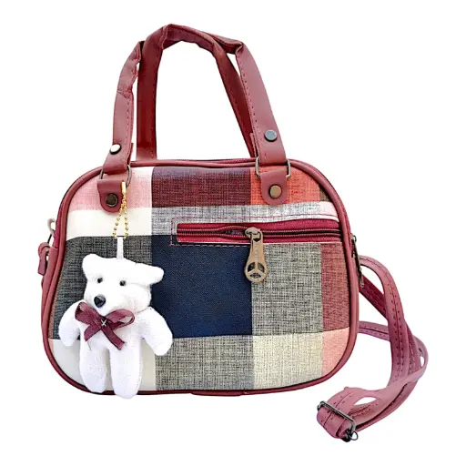 Multi-Zipper Crossbody Bag with Metallic Accent 👜