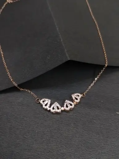 [klvn001] Elegant Heart Necklace
